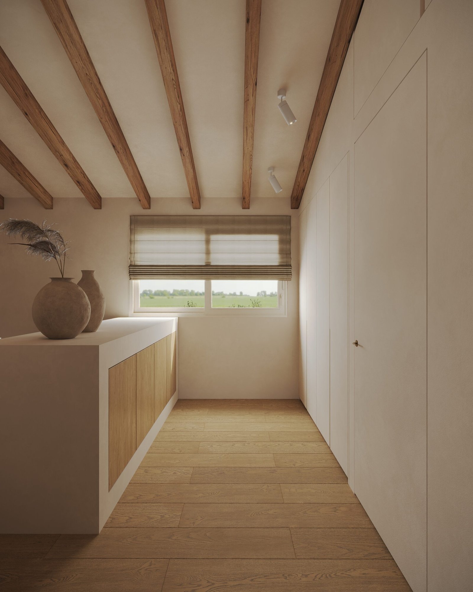 habitacion de madera