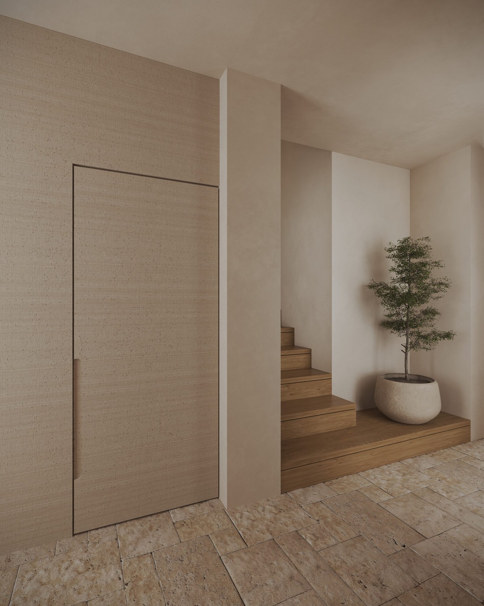 habitacion de madera